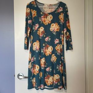 Skylee Knit Dress by Nine Britton. Size Small.